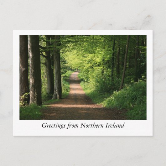 Groeten uit Noord-Ierland Briefkaart (Voorkant)