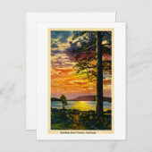 Groeten uit Noorwegen, Michigan -  Briefkaart (Voorkant / Achterkant)