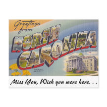 Groeten uit North Carolina