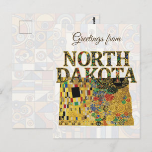 Groeten uit North Dakota Briefkaart