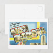  Groeten uit North Dakota Briefkaart (Voorkant / Achterkant)