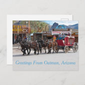 Groeten uit Oatman, Arizona Briefkaart (Voorkant / Achterkant)