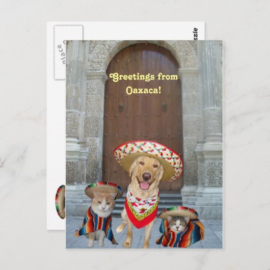 Groeten uit Oaxaca Briefkaart (Voorkant / Achterkant)