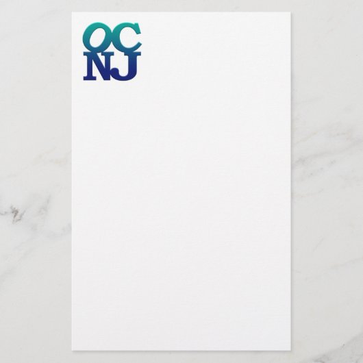 Groeten uit Ocean City Briefpapier (Voorkant)