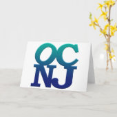 Groeten uit Ocean City Kaart (Gele Bloem)