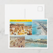 Groeten uit Ocean City, New Jersey Travel Briefkaart (Voorkant / Achterkant)