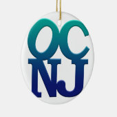 Groeten uit Ocean City NJ Keramisch Ornament (Rechts)