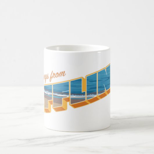 Groeten uit Offline Koffiemok (Center)