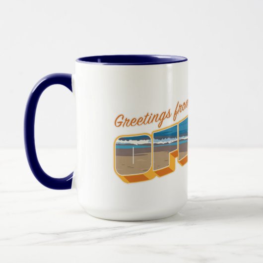 Groeten uit Offline Mok (Links)