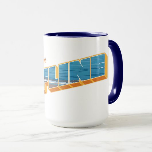 Groeten uit Offline Mok (Voorkant rechts)