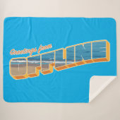 Groeten uit Offline Sherpa Deken (Voorkant (horizontaal))