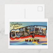  groeten uit Ogunquit, Maine Briefkaart (Voorkant / Achterkant)