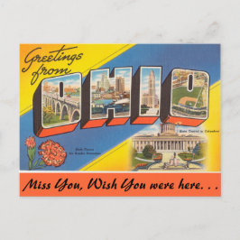 Groeten uit Ohio Briefkaart