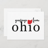 Groeten uit Ohio Briefkaart (Voorkant / Achterkant)