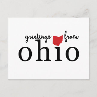 Groeten uit Ohio Briefkaart