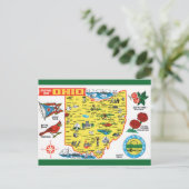  groeten uit Ohio Briefkaart (Staand voorkant)
