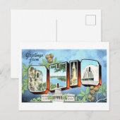  groeten uit Ohio Briefkaart (Voorkant / Achterkant)