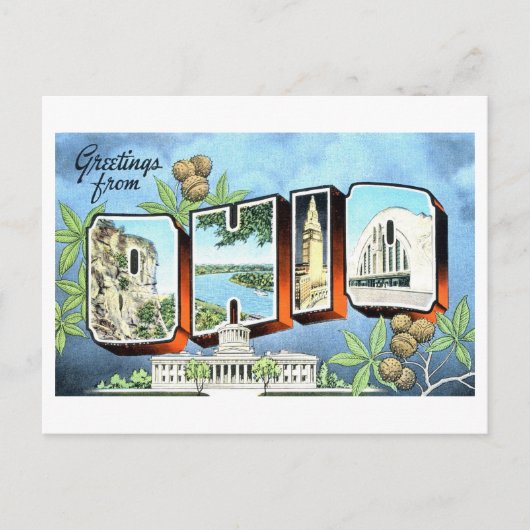  groeten uit Ohio Briefkaart (Voorkant)