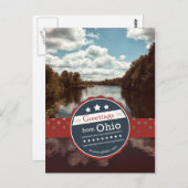 Groeten uit Ohio Briefkaart (Voorkant / Achterkant)