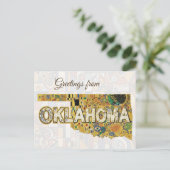 Groeten uit Oklahoma Briefkaart (Staand voorkant)