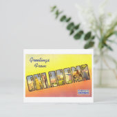 groeten uit Oklahoma Briefkaart (Staand voorkant)