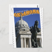 Groeten uit Oklahoma Briefkaart (Voorkant / Achterkant)