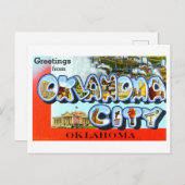  groeten uit Oklahoma City, Oklahoma, Briefkaart (Voorkant / Achterkant)