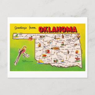 Groeten uit Oklahoma  kaart