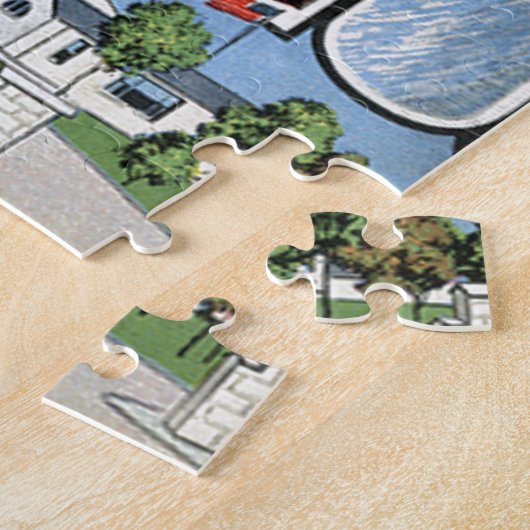 Groeten uit Oklahoma Legpuzzel (Zijkant)