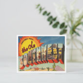 Groeten uit Ole Southwest Vintage Travel Briefkaart (Staand voorkant)