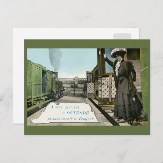  groeten uit Oostende Briefkaart (Voorkant / Achterkant)