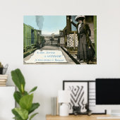  groeten uit Oostende Poster (Thuiskantoor)