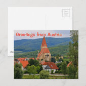 Groeten uit Oostenrijk, Weissenkirchen Briefkaart (Voorkant / Achterkant)