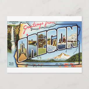 Groeten uit Oregon Briefkaart