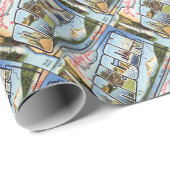 Groeten uit Oregon Cadeaupapier (Rol Hoek)