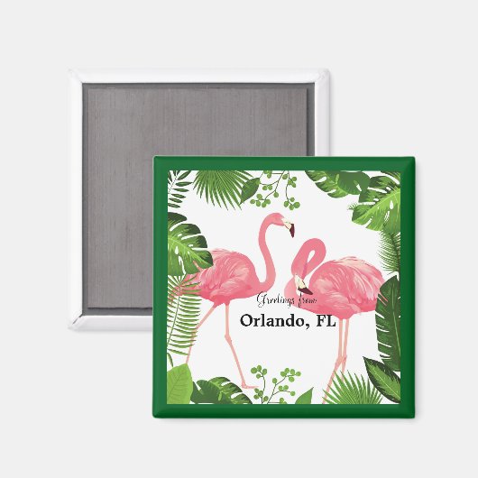 Groeten uit Orlando, Florida Magneet (Voorkant / Achterkant)