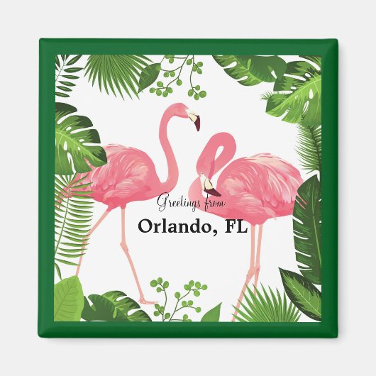 Groeten uit Orlando, Florida Magneet (Voorkant)