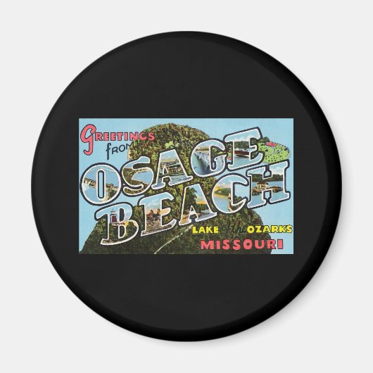 Groeten uit Osage Beach Missouri Magneet (Voorkant)