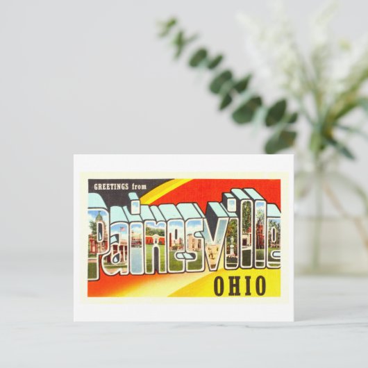  groeten uit Painesville, Ohio, Briefkaart (Staand voorkant)