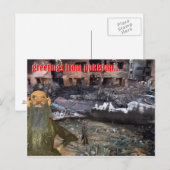 groeten uit pakistan briefkaart (Voorkant / Achterkant)