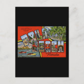 Groeten uit Palm Beach Florida Briefkaart (Voorkant)