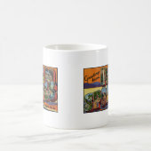 Groeten uit Palm Springs California Koffiemok (Center)