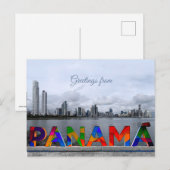 Groeten uit Panama Briefkaart (Voorkant / Achterkant)