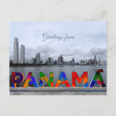Groeten uit Panama Briefkaart (Voorkant)