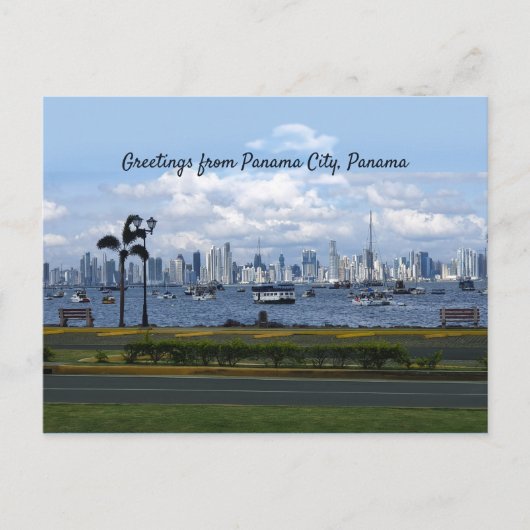 Groeten uit Panama City, Panama (aanpasbaar) Briefkaart (Voorkant)