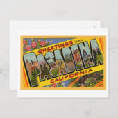  groeten uit Pasadena, Californië Briefkaart (Voorkant / Achterkant)