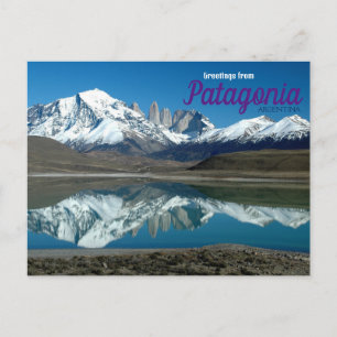 Groeten uit Patagonia Argentinië Ansichtkaart  Briefkaart