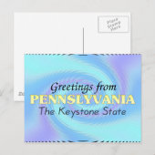 Groeten uit Pennslyvania Briefkaart (Voorkant / Achterkant)