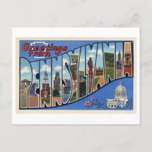  Groeten uit Pennsylvania Briefkaart