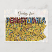 Groeten uit Pennsylvania Briefkaart (Voorkant)